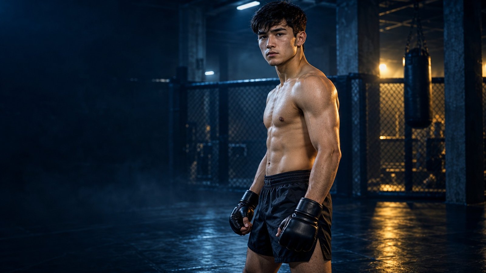 Illustrative Hazara Sports athlete portrait